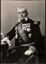 Retrato de Armand Besnard (1833-1903), almirante francés